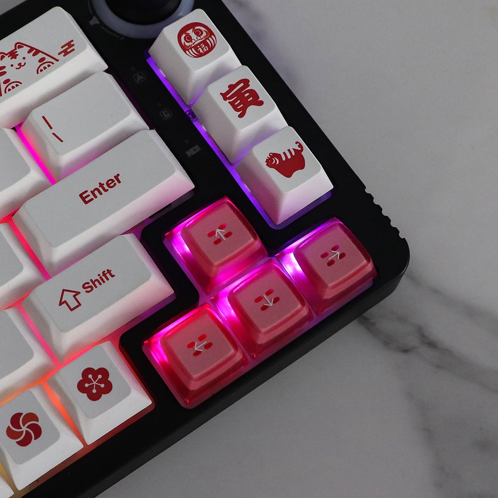 EMA Profile WASD Direction Arrows Keys Keycap Backlight Keycaps for