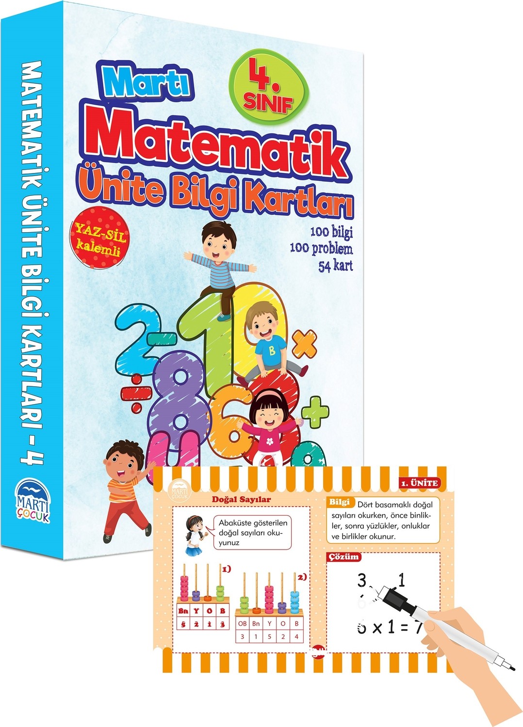 Mathematics Unit Flash Cards 4th Grade/Summer Featured Emine Sevgi Özen Hepsiburada Global