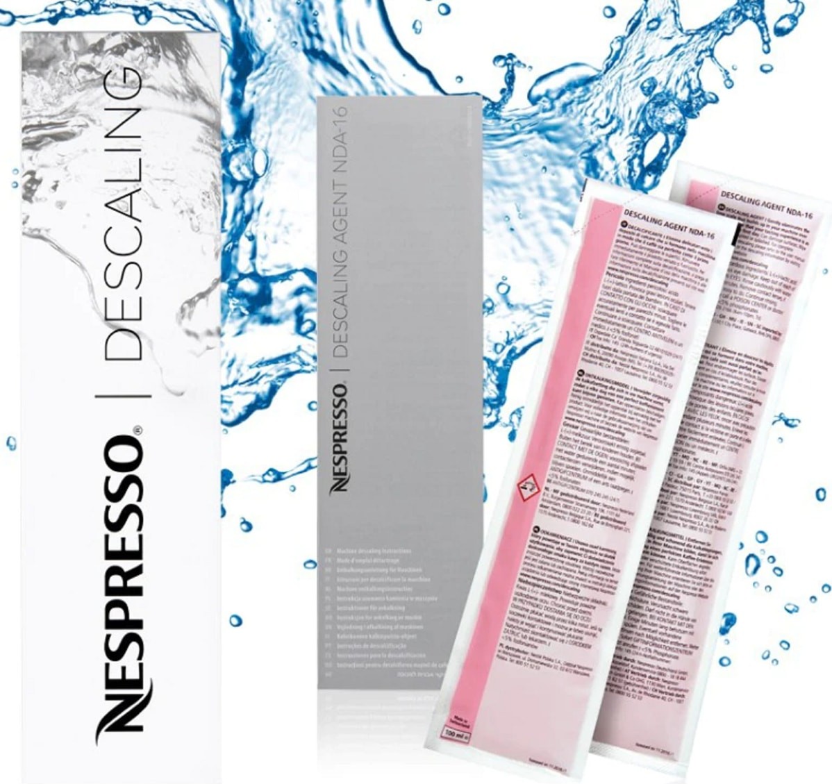 Nespresso Descaling Kit (For Coffee Machines) Descaling Kit Nespresso