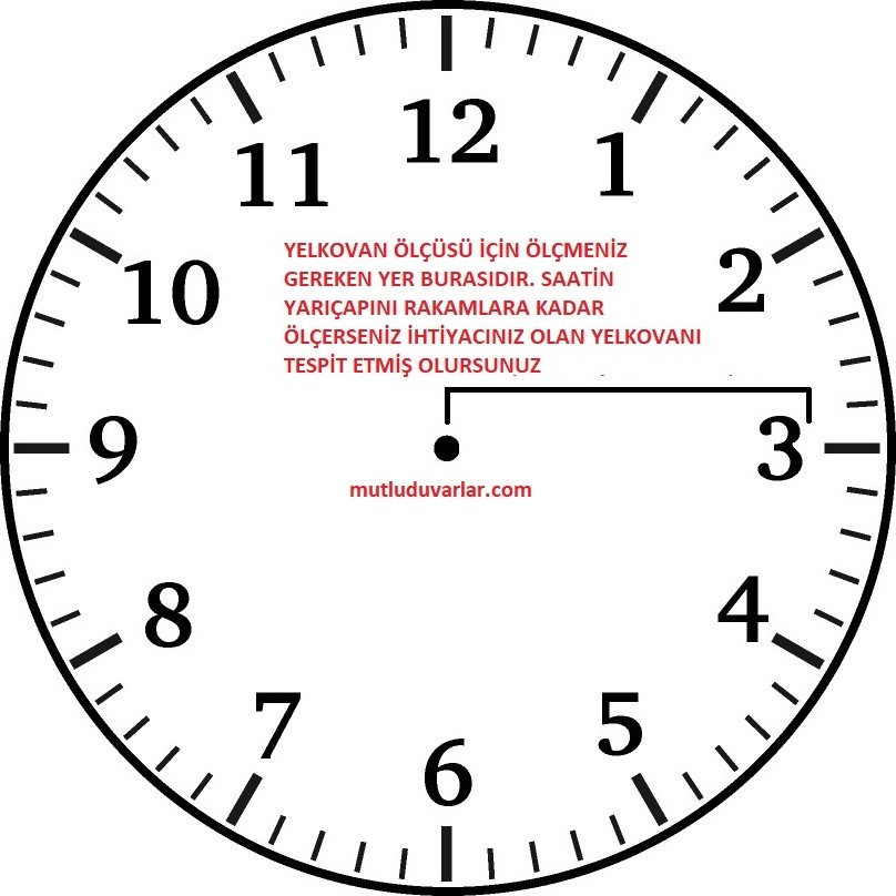 Large Wall Clock Mechanism Hepsiburada Global