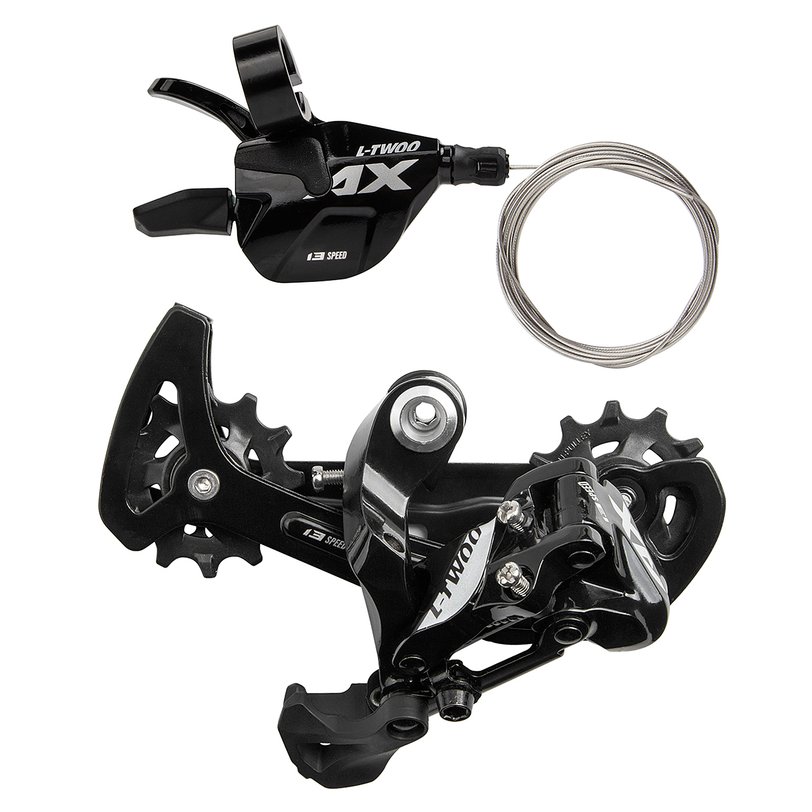 Bike Bicycle 13 Speed Front Shifter Shifting Lever and Direct