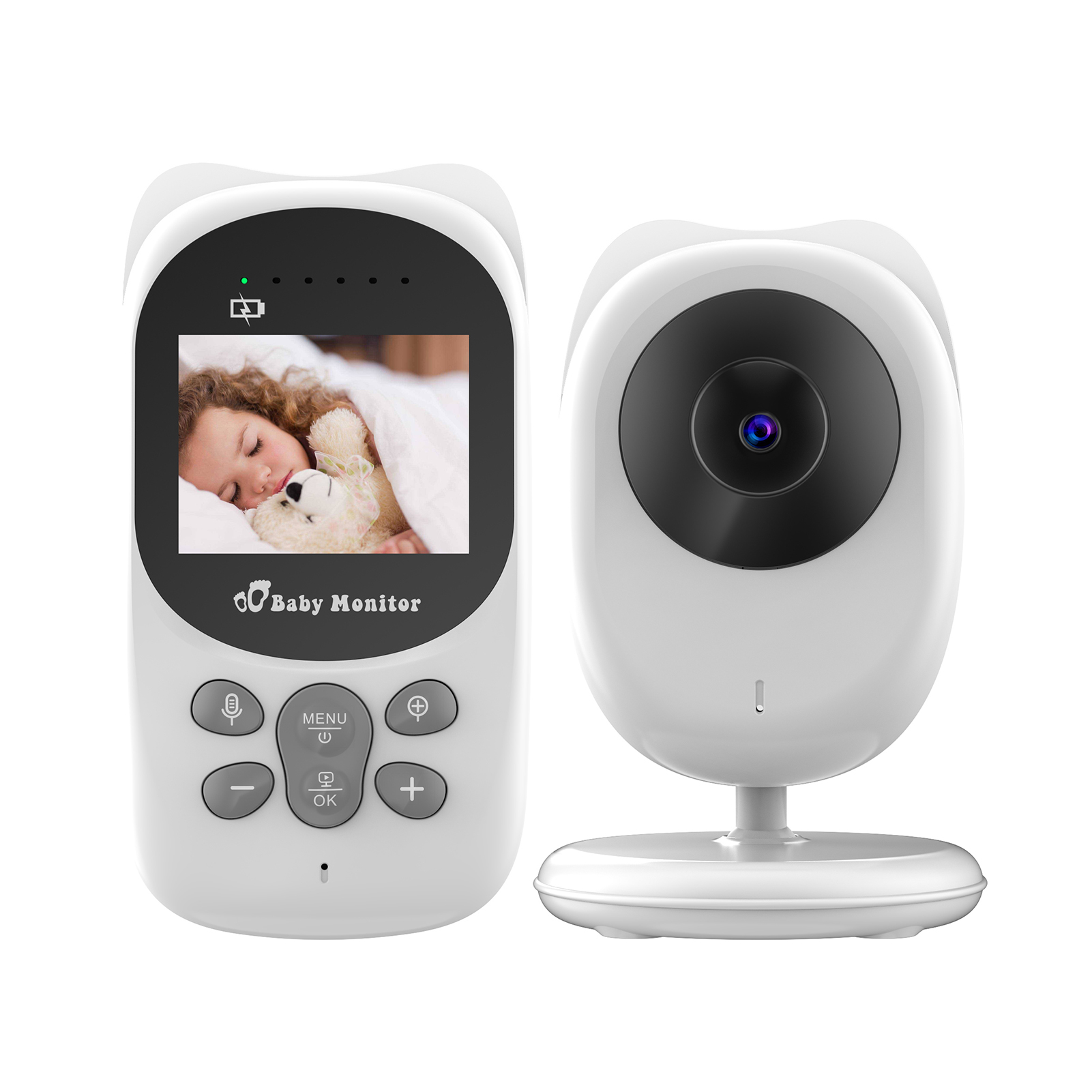 Wireless Baby Monitor Digital Camera Video Monitor for Kids with ...