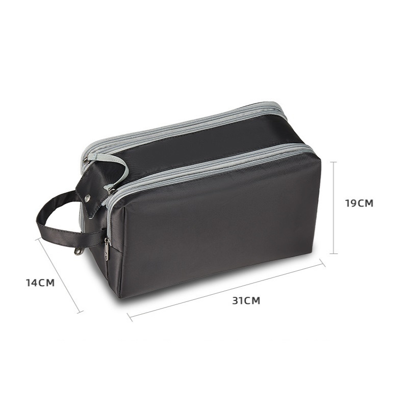 Large capacity men's toiletry bag, travel business trip dry and wet ...