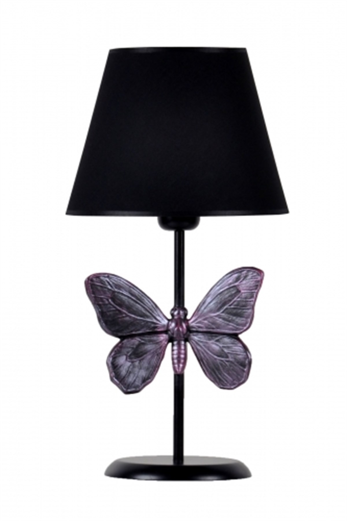 DCQ267 Decobulvar Modern Design Butterfly Lampshade Purple Black