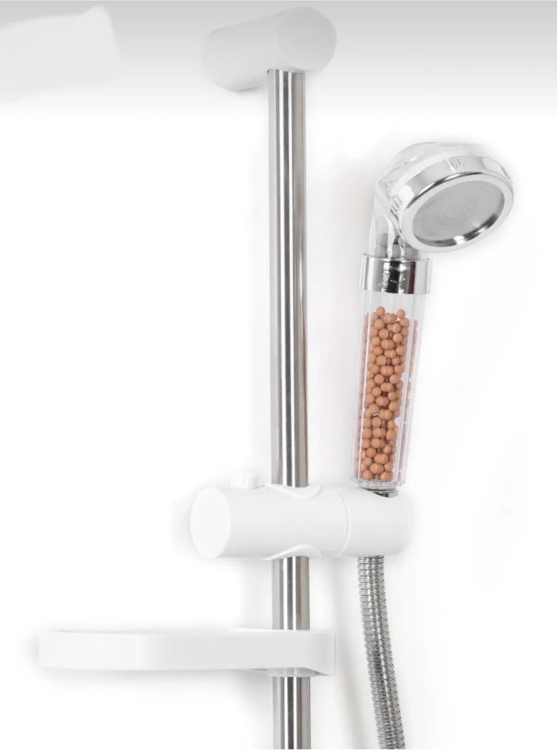 Bdl Armature White Sliding Shower Beaded Shower Head Hepsiburada Global