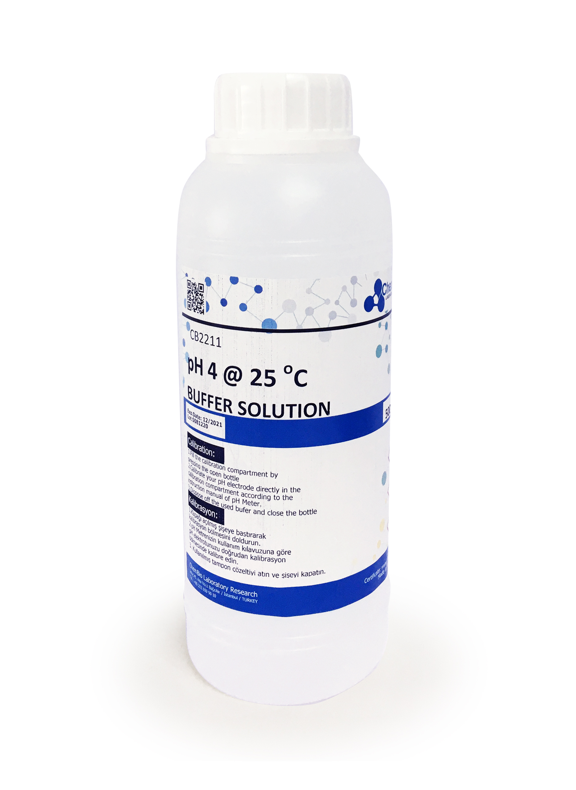 Chembio Calibration Liquid PH4 500ml Hepsiburada Global