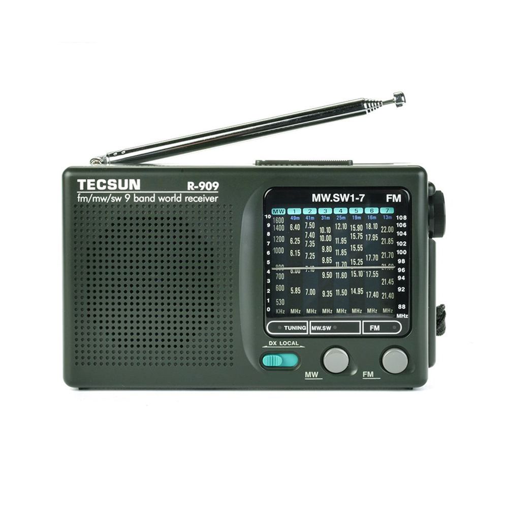 Tecsun R-909 World Receiver Radio AM/FM/SW - Hepsiburada Global