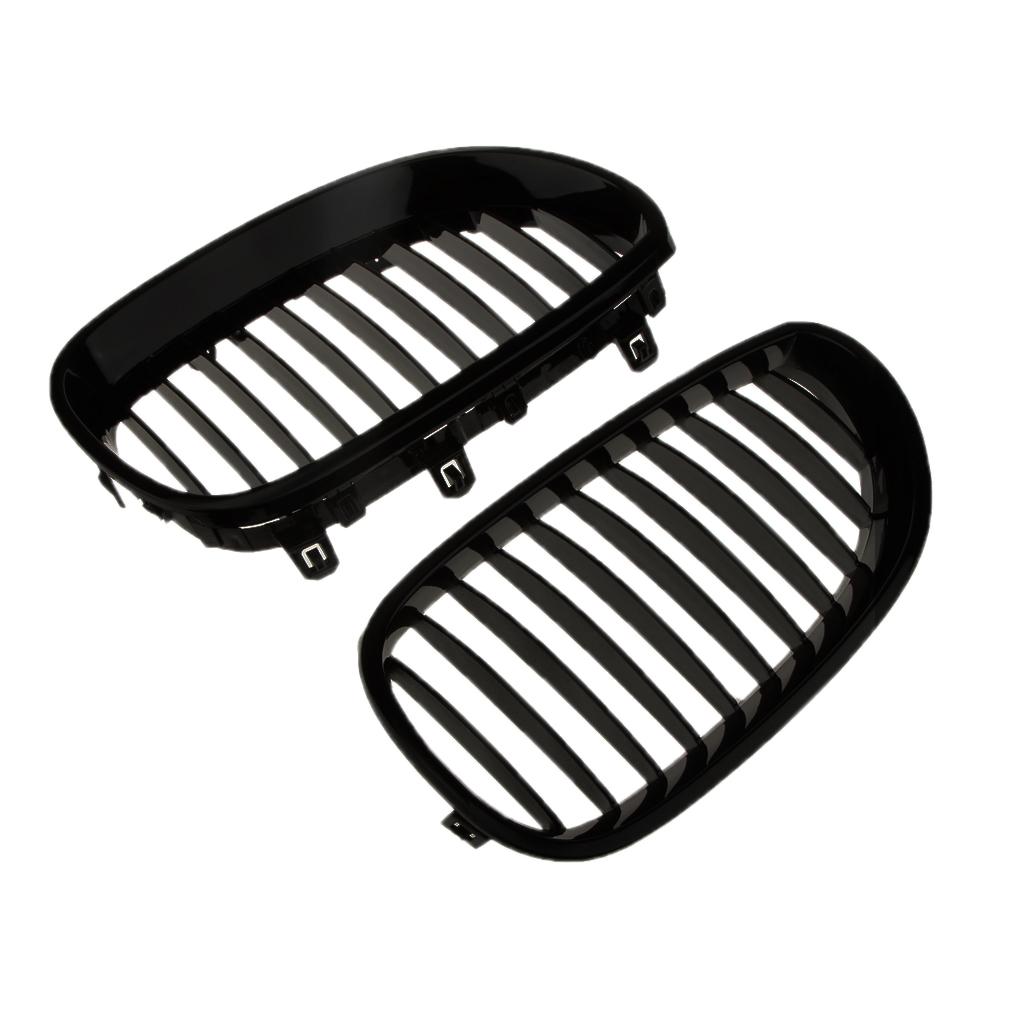 Black Front Bumper Car Grills Grille for E60 E61 5Series Hepsiburada