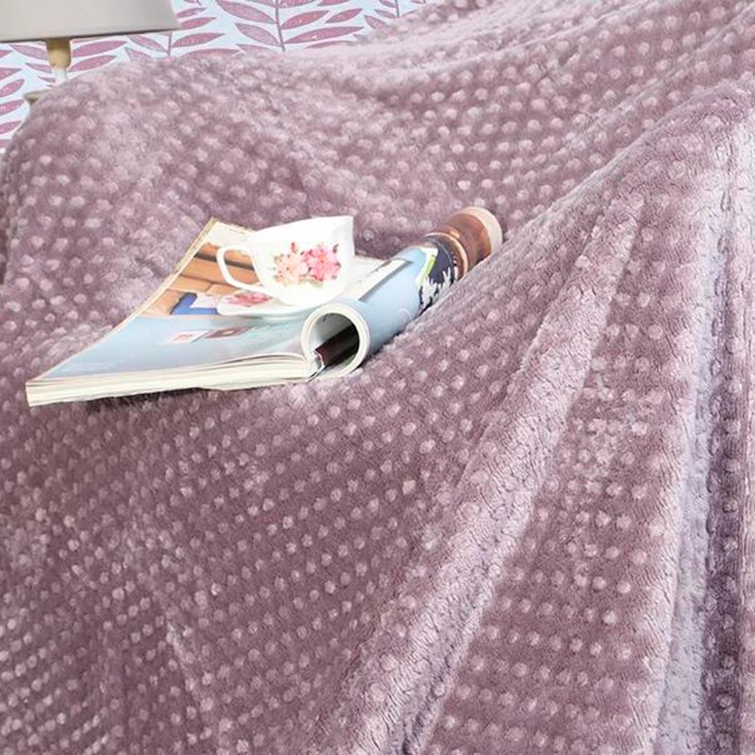 Merino Pearl Bud Blanket Powder Single Hepsiburada Global