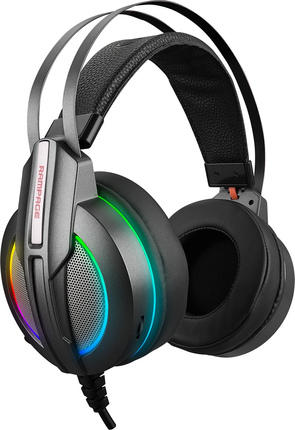 Rampage RMK6 STARK USB 7.1 RGB LED Headset with Microphone