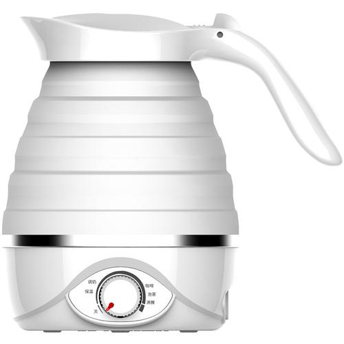 0.75L Electric Kettle Silicone Foldable Portable Travel Camping Water