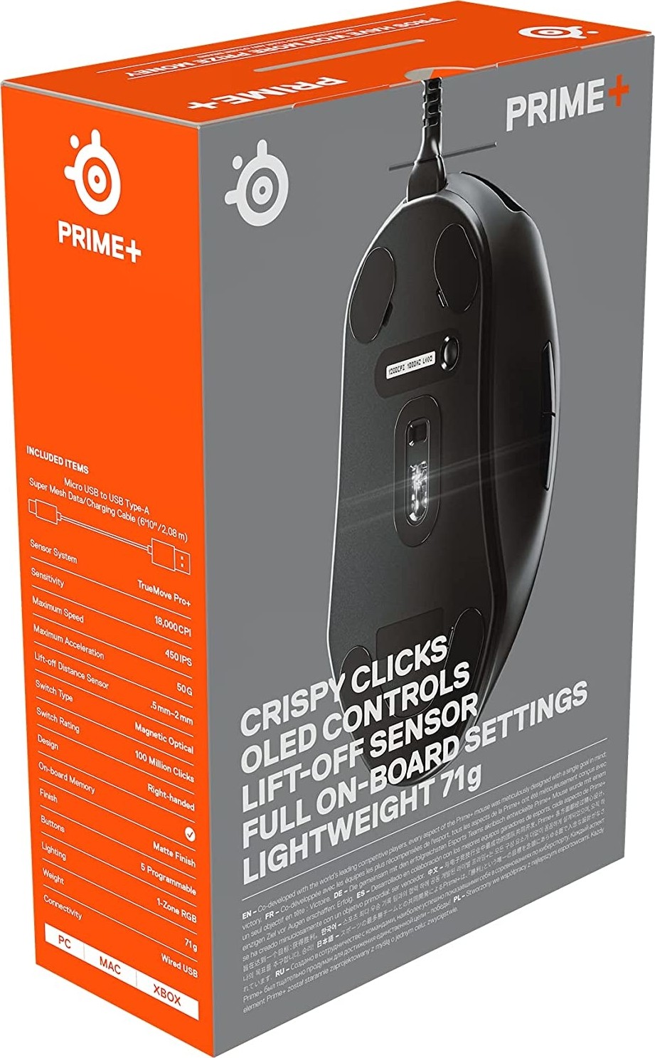 Steelseries Prime Plus RGB Optical Gaming Mouse - Hepsiburada Global