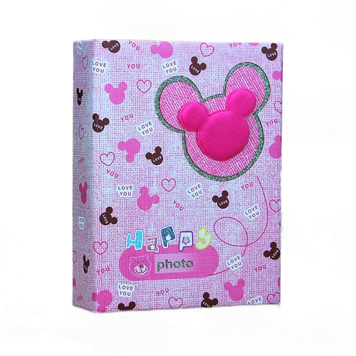 5 Inche 200photos Insert Pockets Children Album Cartoon Interleaf