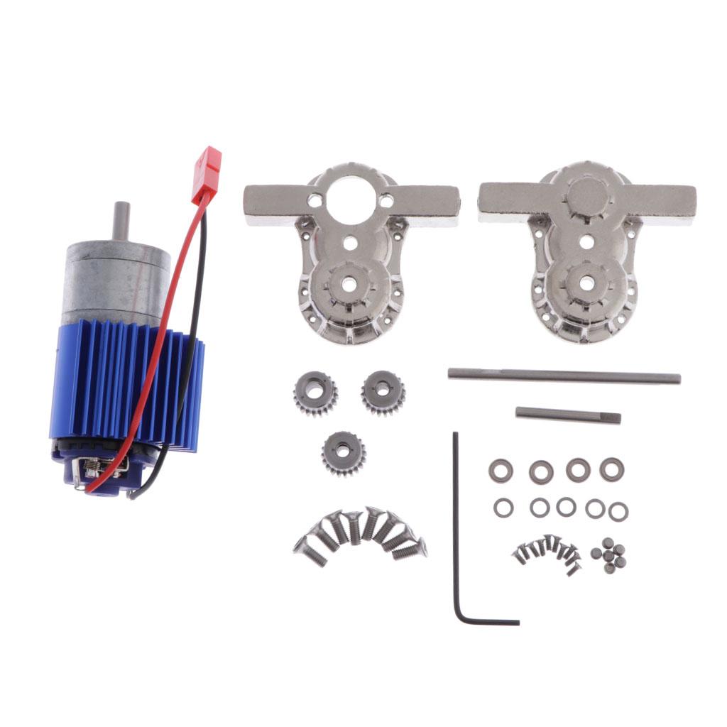 1/16Scale RC Car Transfer Case 370 Motor RC Car DIY Accessories for WPL