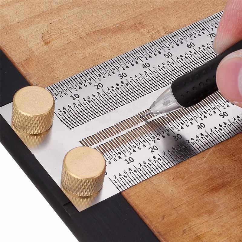 Rox Wood 0090 Precision Marking Template Stainless T Ruler 300 mm ...