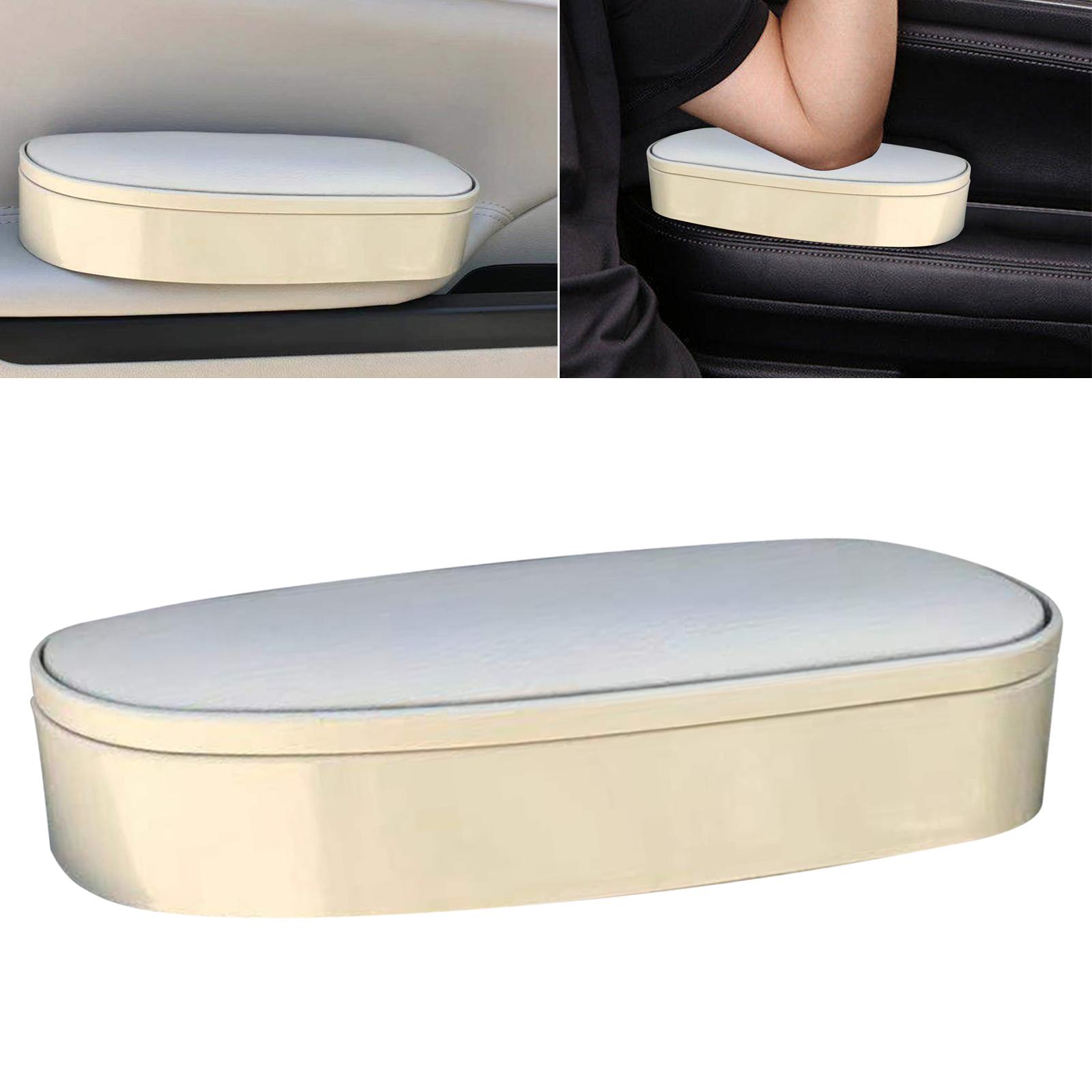 Multifunctional Car Armrest Pad - Heightening Cushion With Cup Holders & Storage