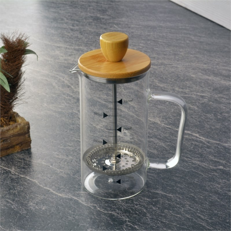 Tohana French Press with Bamboo Lid Hepsiburada Global