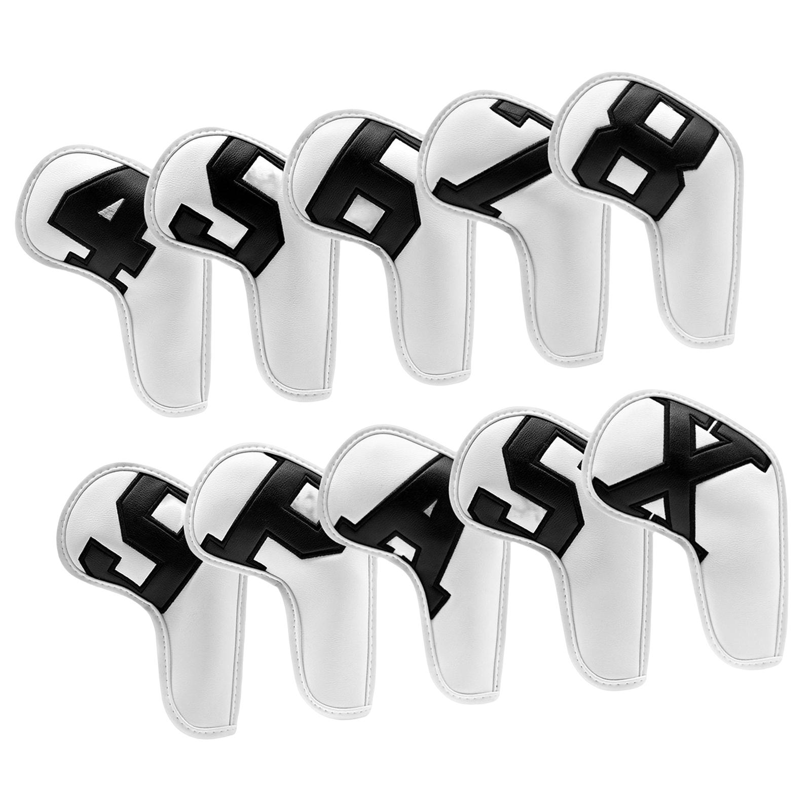 10 Pieces Golf Iron Headcovers Outdoor for Women Sports E Hepsiburada Global