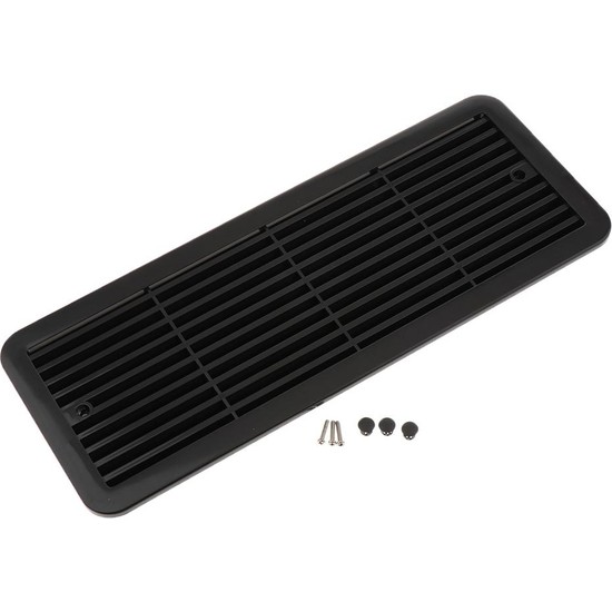 Enjoybuy 480 x 185 mm Rv Camper Trailer Boat Side Air Vents Grill Black