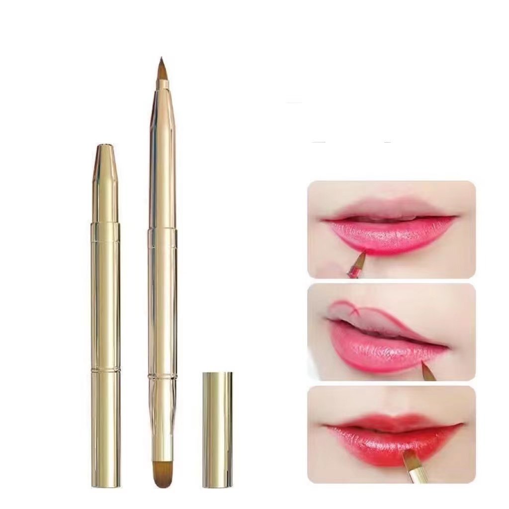 Lip Brush Makeup Tools Portable Eyeline Brushes Retractable Lipstick