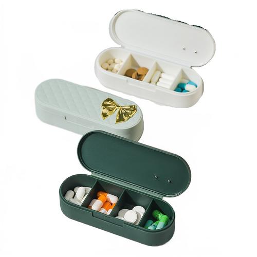 Pill Box Portable Mini Small Sealed Box, Morning, Noon, Noon And Evening Reminder Hepsiburada