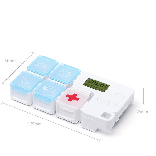5-compartment Storage Portable Box, Portable Sealed Moisture-proof Sub ...