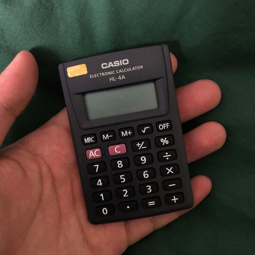 Mini Calculator Card Pocket Students Use Portable 8 Small Account ...