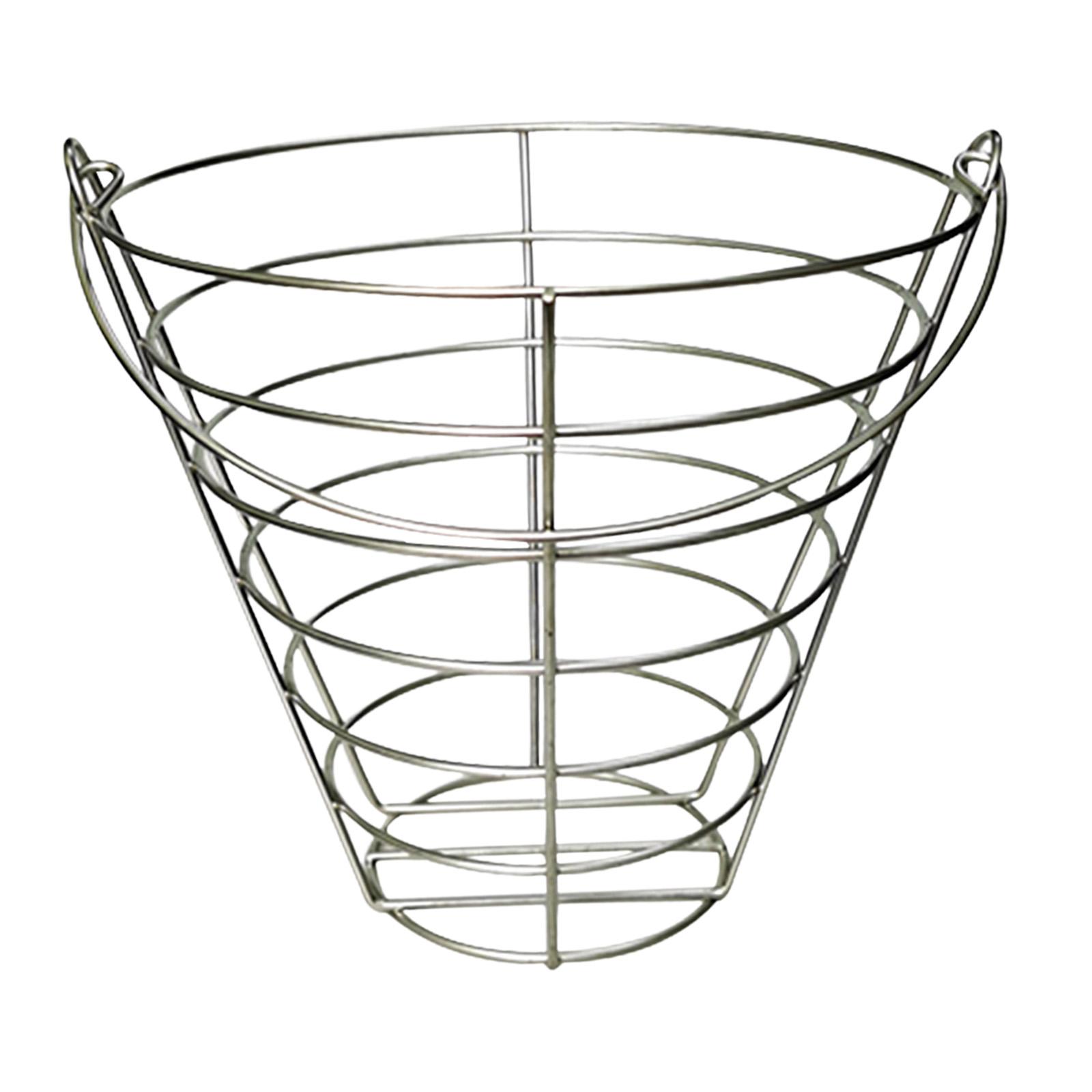 Metal Golf Ball Basket Portable Golf Basket Golf Ball Container for