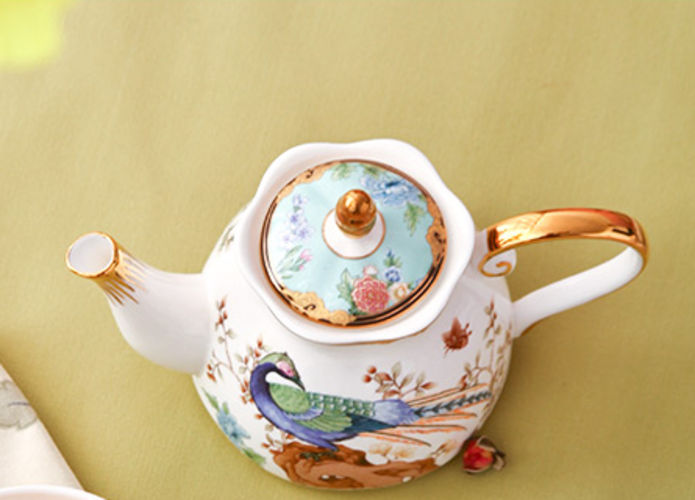 Tea Pot Chainware Teaware Sets Bone China Tea Set Chinese Style Ceramic Tea Pot Set ...