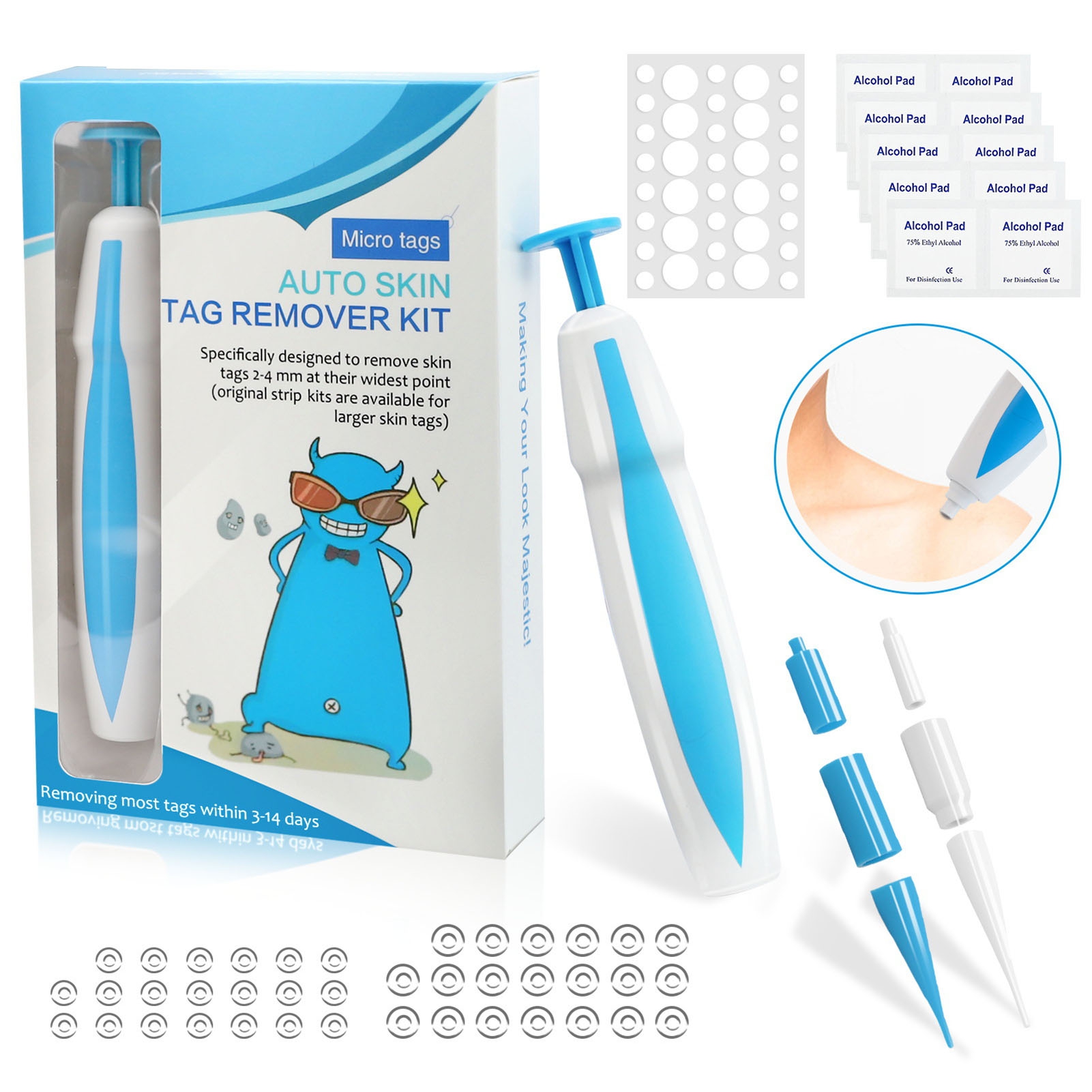 1 Set Wart Remover Pen Convenient Get Rid of Warts Skin Tag Removal ...