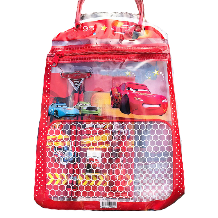 Cartoon cute tote bag hand carry stationery set school supplies