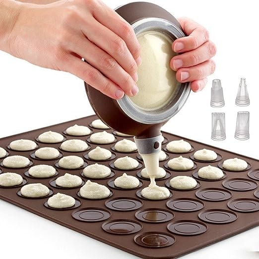 Cruiser Macaron Making Set (Pump-6 Pieces Socket-Silpat - Hepsiburada ...