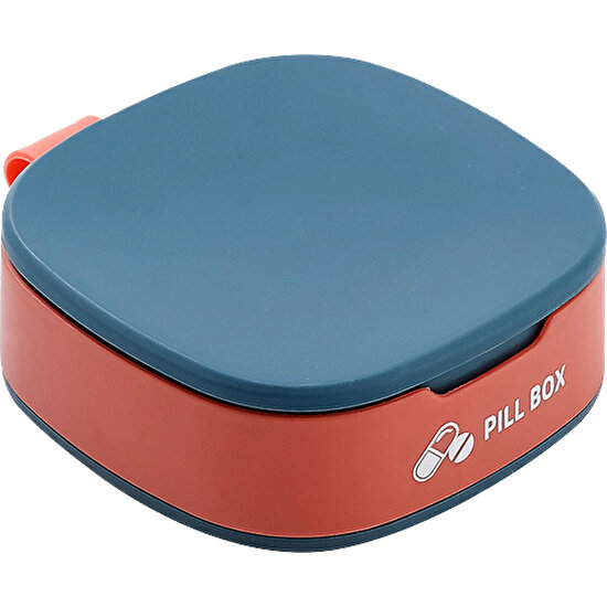 Portable Small Pill Box Travel Medicine Box Silicone