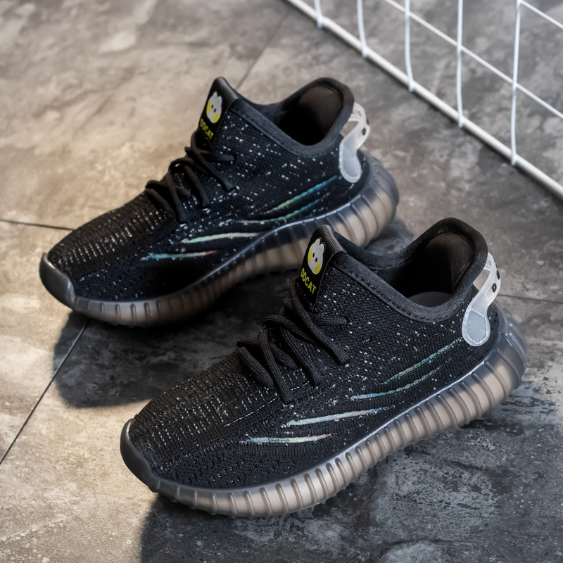 Black walk shoes men's shoes running 