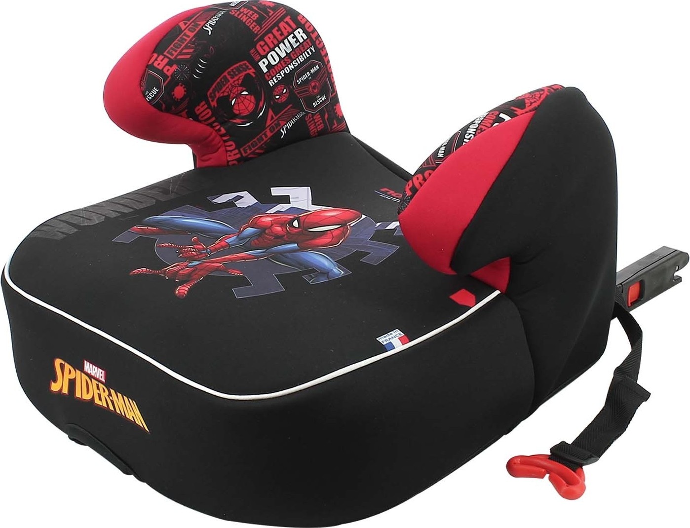 Marvel Spiderman Isofix Booster 1536KG Car Seat Great Power