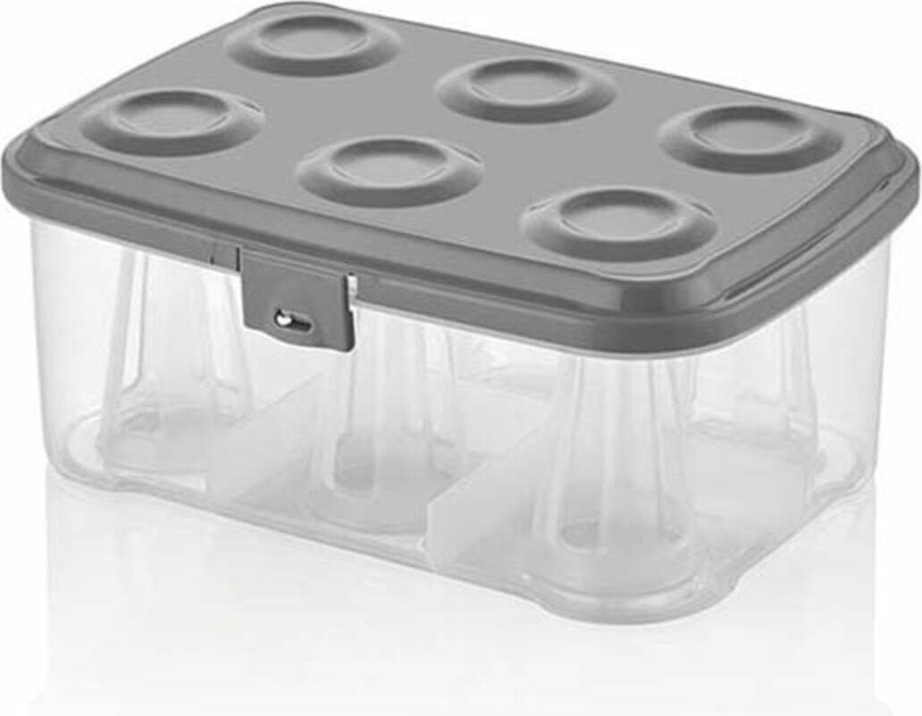 Titiz Teacup Carrying Container 6 Sections Hepsiburada Global