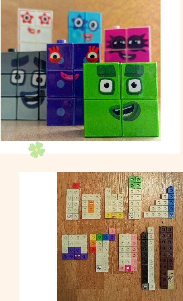 Numbers 1-20 Number Blocks Math Educational Number Blocks Snapcubes ...