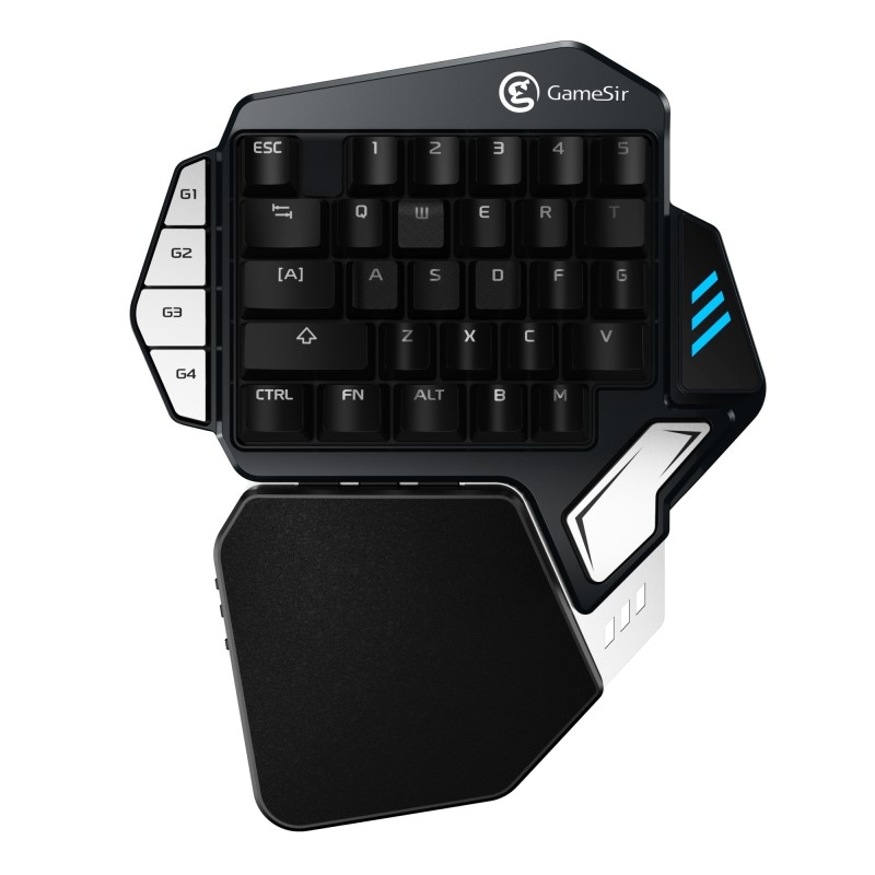 GameSir Z1 Cherry MX Switch One-handed Bluetooth & Wired Keyboard ...