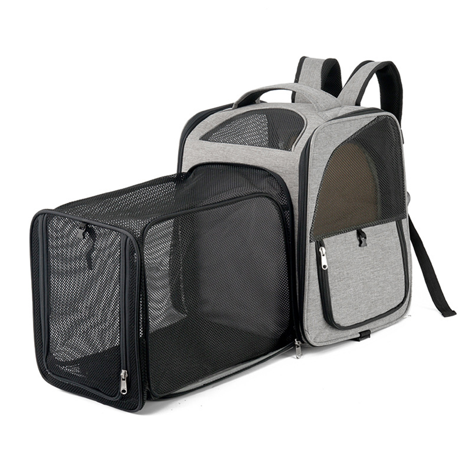 Portable Pet Travel Carrier Super Ventilated Design for Small Cats and