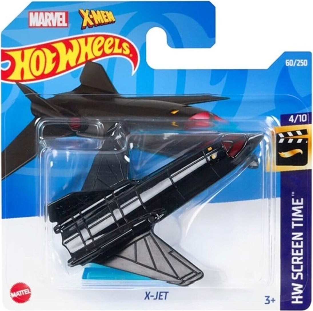 Hot Wheels XJet Hot Wheels Single Cars 1/64 Scale Metal Toy Airplane