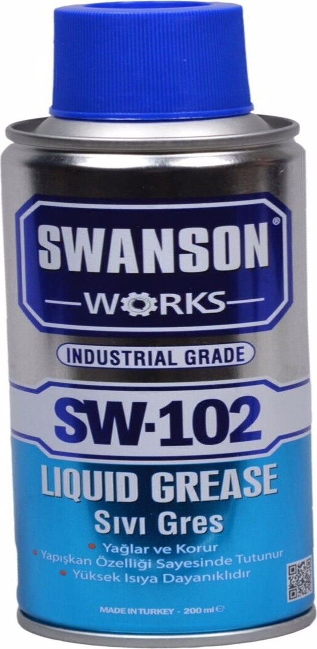 Swanson Works Liquid Grease Spray 200 Ml Sw102 hepsiglobal