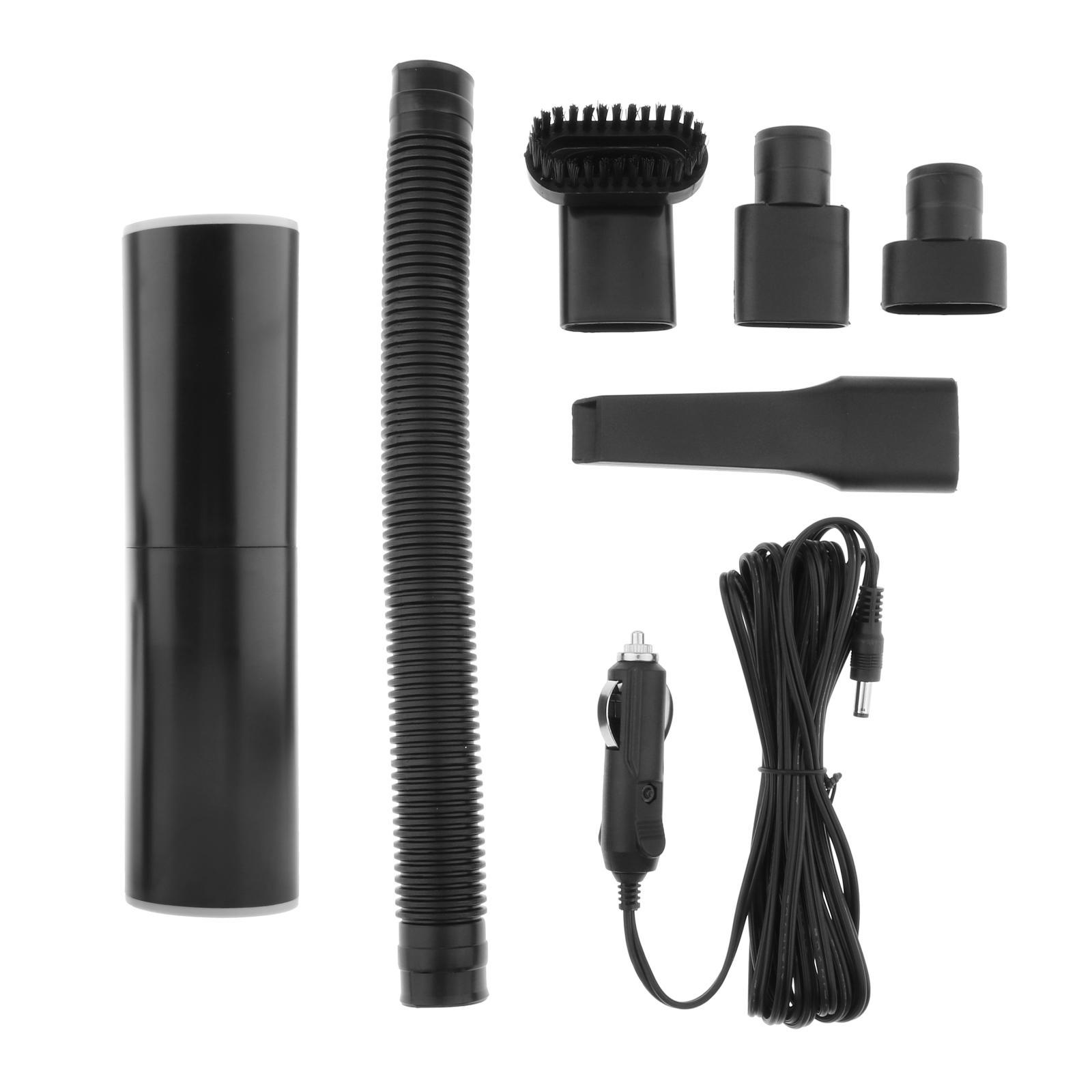 Car Vacuum Cleaner Corded Portable Handheld Duster Cleaning Black