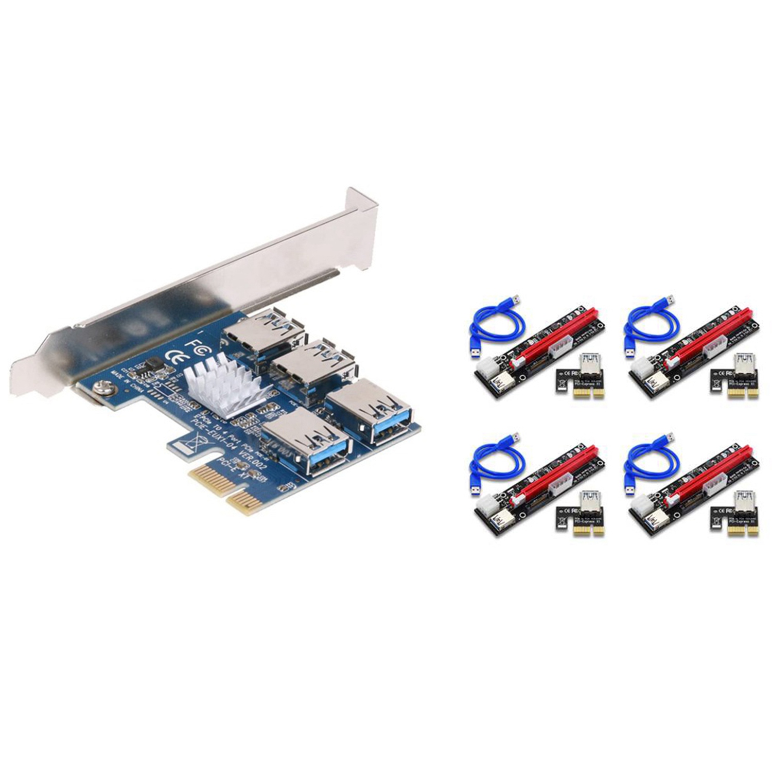 1X TO 16X Image Extension Powered Riser Adapter Card 60cm Cable ...
