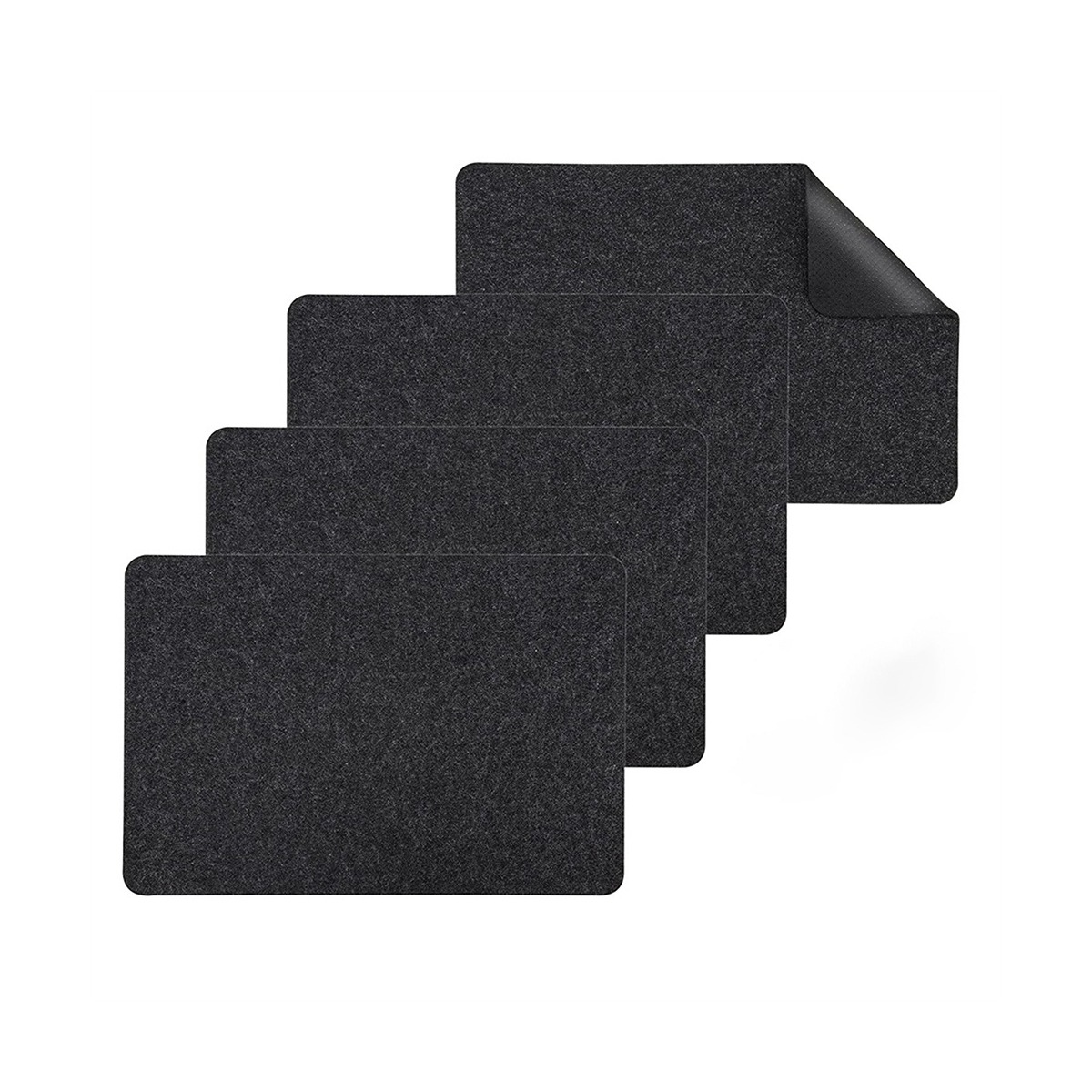 4PCS Felt Pad AirFryer Heat Resistant Pad Washable Kitchen Countertop