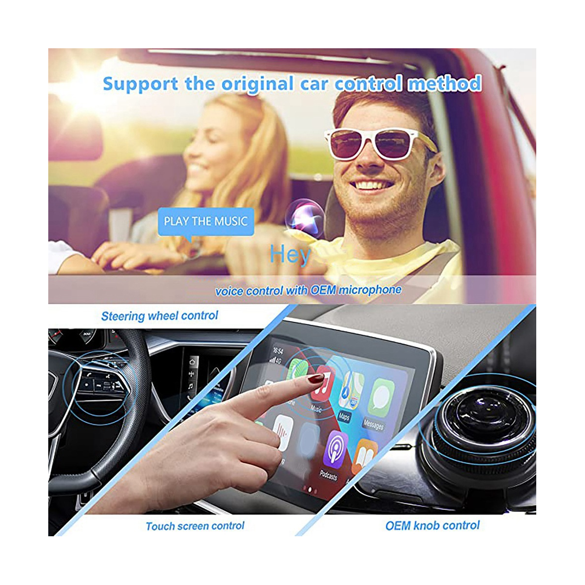 Wireless CarPlay Adapter for Wireless Carplay IOS 10 Auto Ai Box Car ...