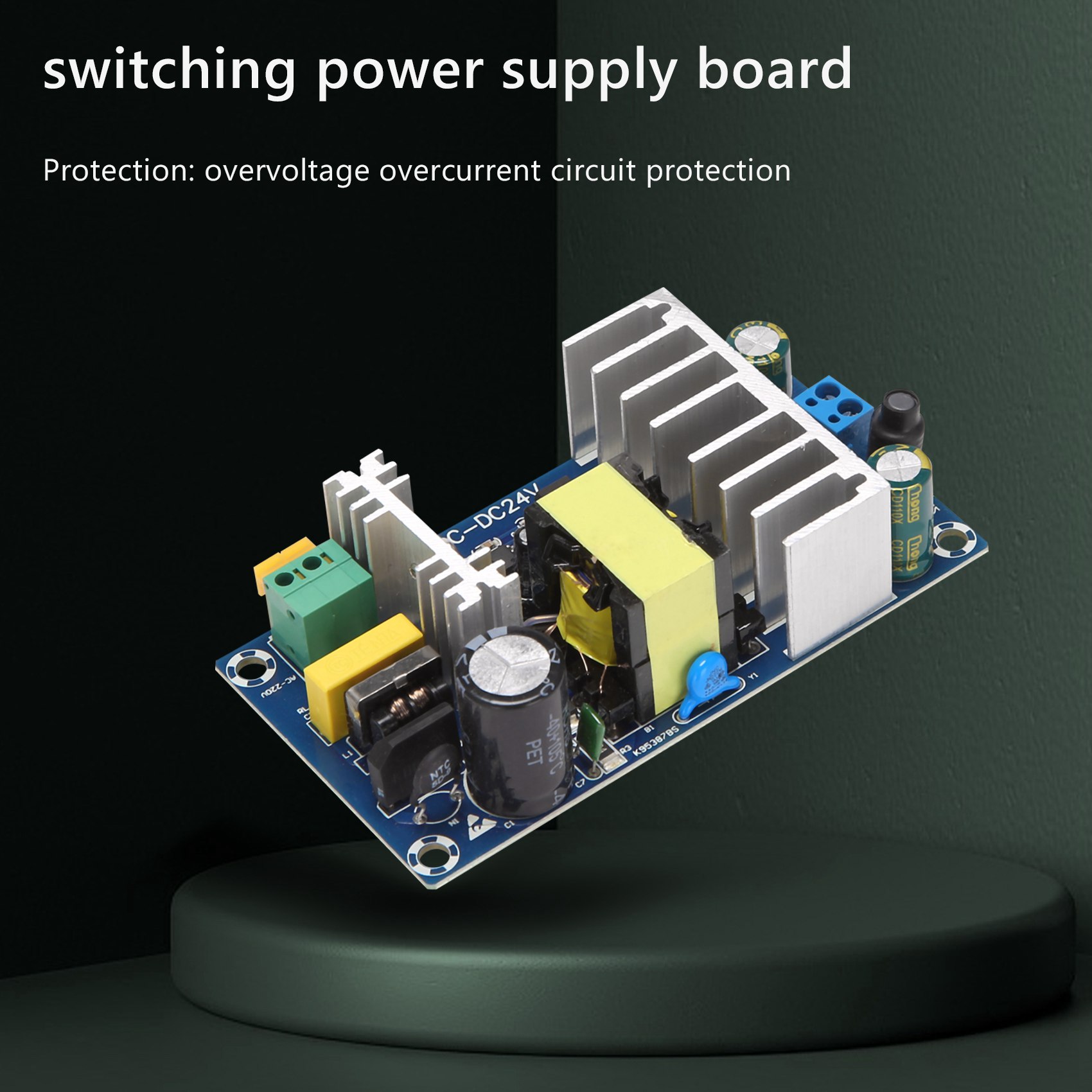 AC 110V 220V to DC 24V 6A AC-DC Switching Power Supply Board Module ...