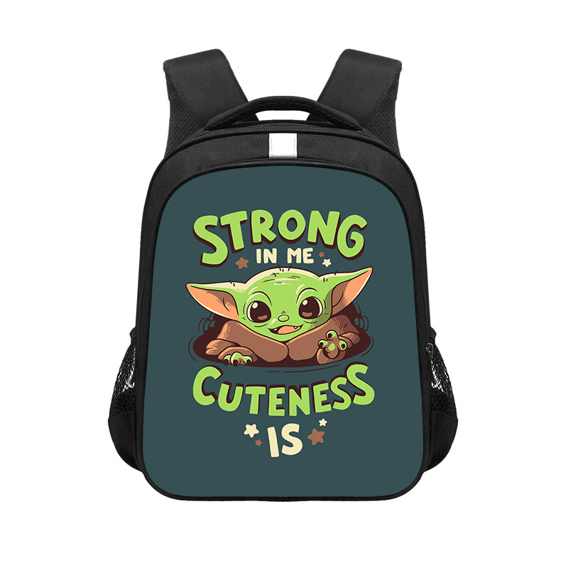 Baby yoda backpack Mandalorian kindergarten schoolbag Hepsiburada Global