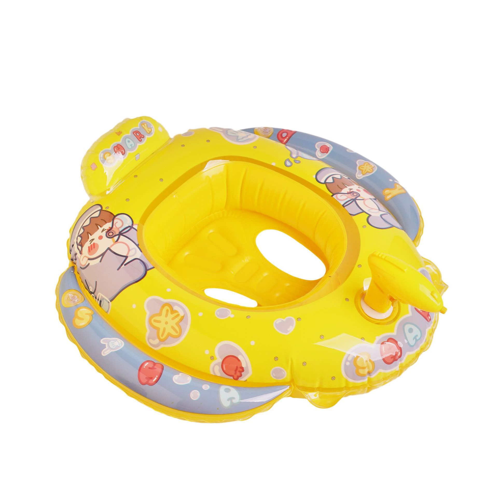 Children's cartoon swimming ring seat ring baby cute swimming ring