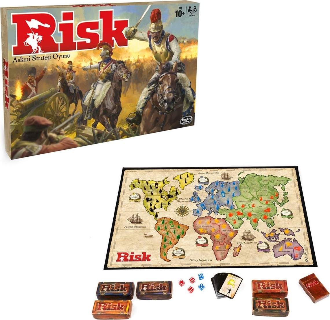 Hasbro B7404 Risk /hasbro Board Games Hepsiburada Global