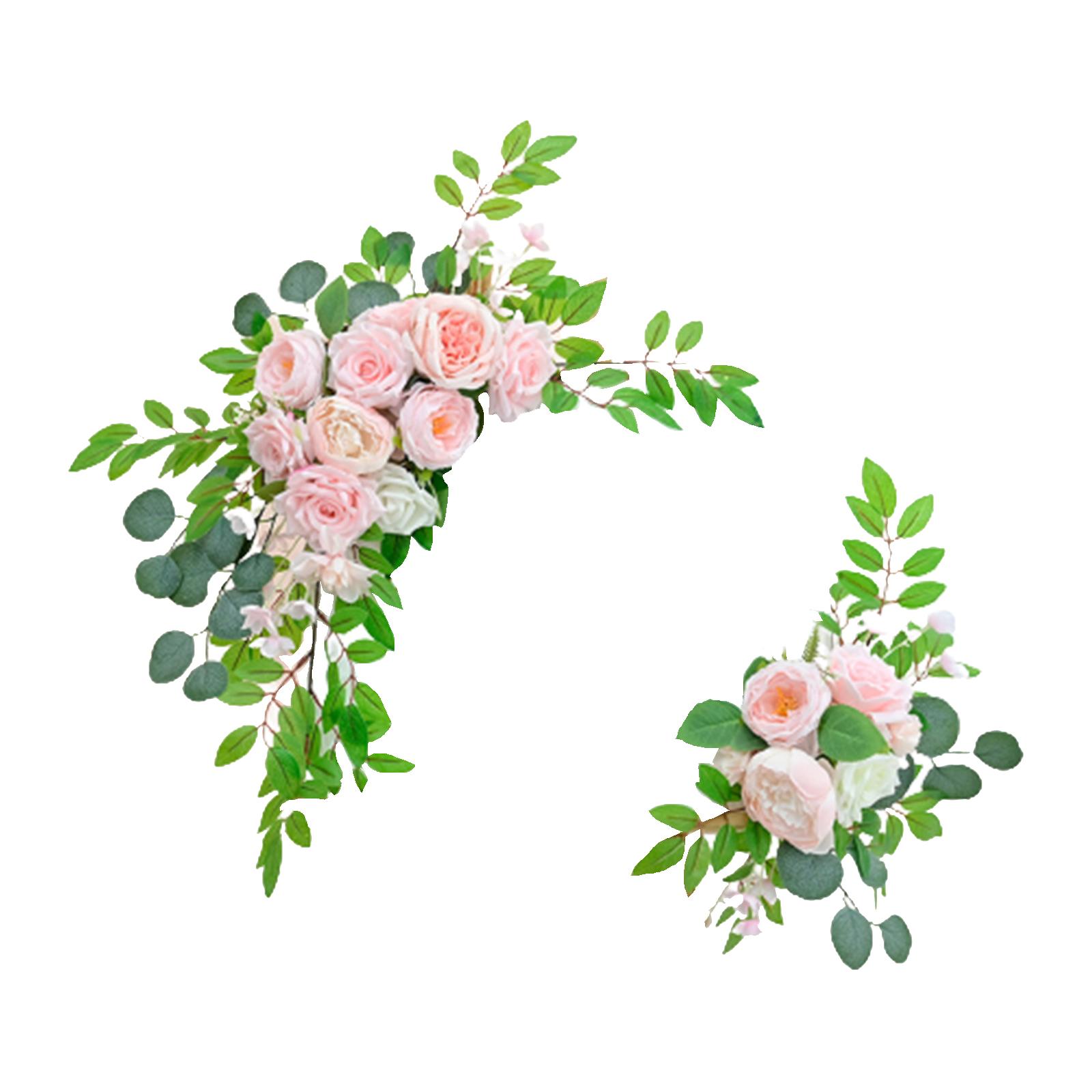 Artificial Flower Swag Wedding Arch Flowers for Wedding Reception Sign